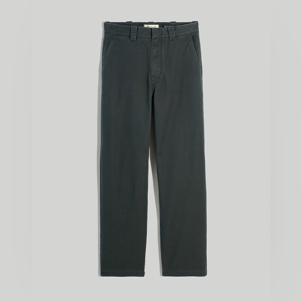 Madewell Men’s Oversized Chino Pants Black Size 34 NWT
